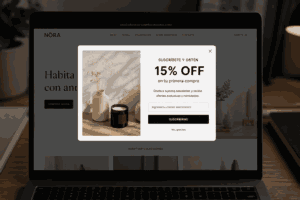 pop-ups web conversión con exit intent y diseño no intrusivo para captación de leads